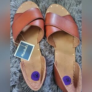 Leather Slides